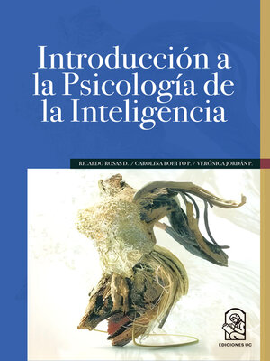 cover image of Introducción a la psicología de la inteligencia